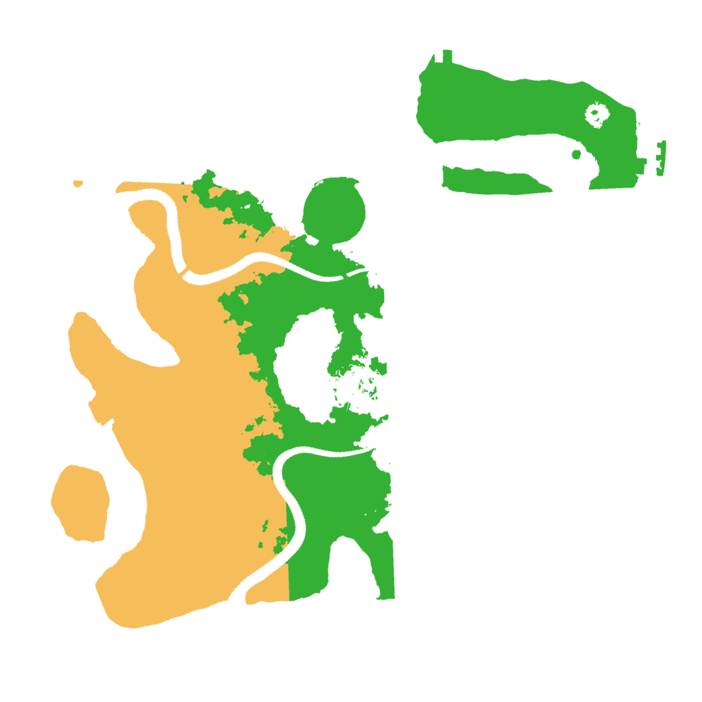 Biome Rust Map: Procedural Map, Size: 3000, Seed: 224353
