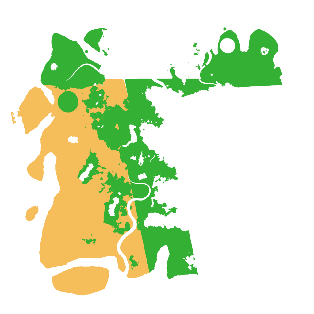 Biome Rust Map: Procedural Map, Size: 4000, Seed: 2046594282