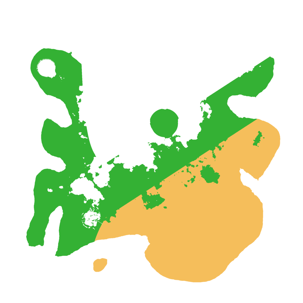 Biome Rust Map: Barren, Size: 3000, Seed: 816666