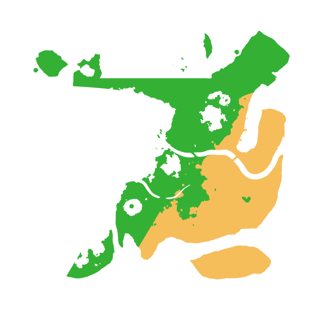 Biome Rust Map: Procedural Map, Size: 2750, Seed: 2099999687
