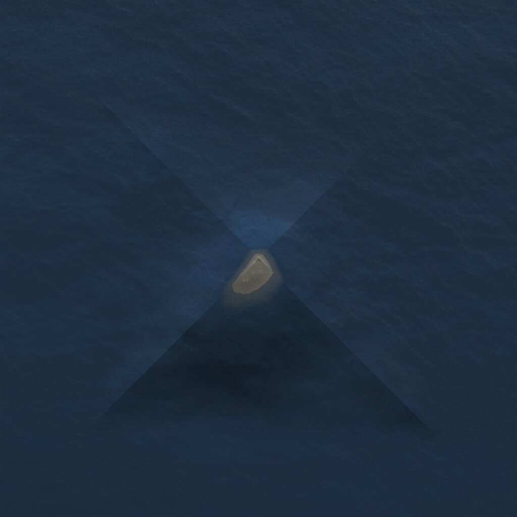 Rust Map: Procedural Map, Size: 1000, Seed: 27091988, 1 Monuments