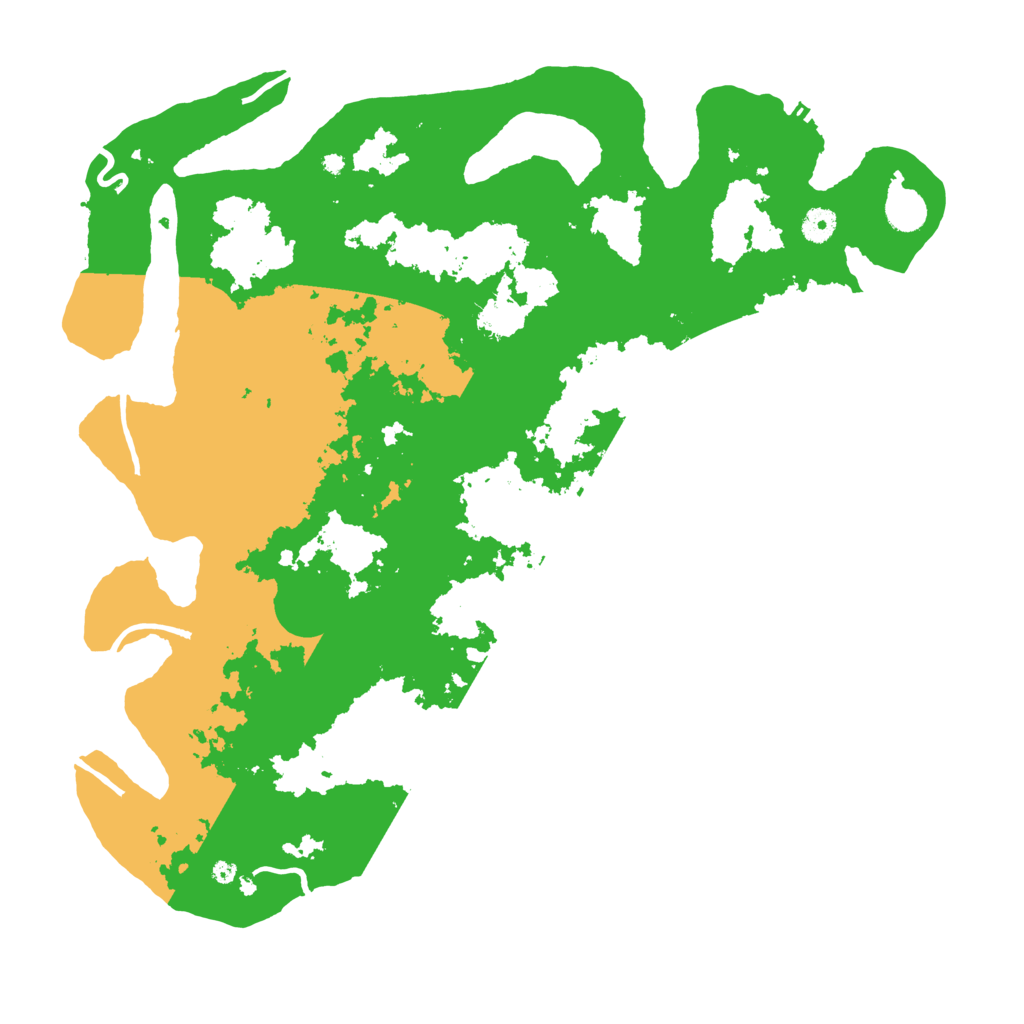 Biome Rust Map: Procedural Map, Size: 4500, Seed: 2045