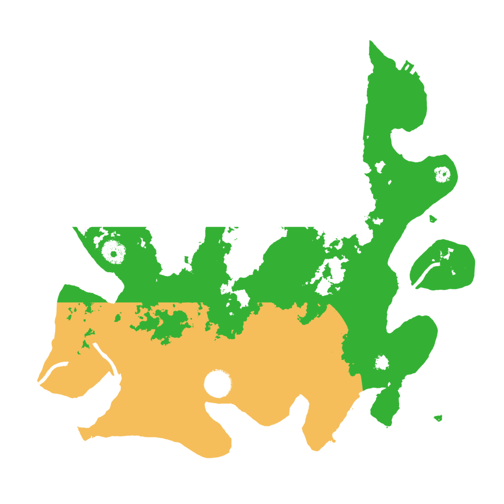 Biome Rust Map: Procedural Map, Size: 3250, Seed: 103670149