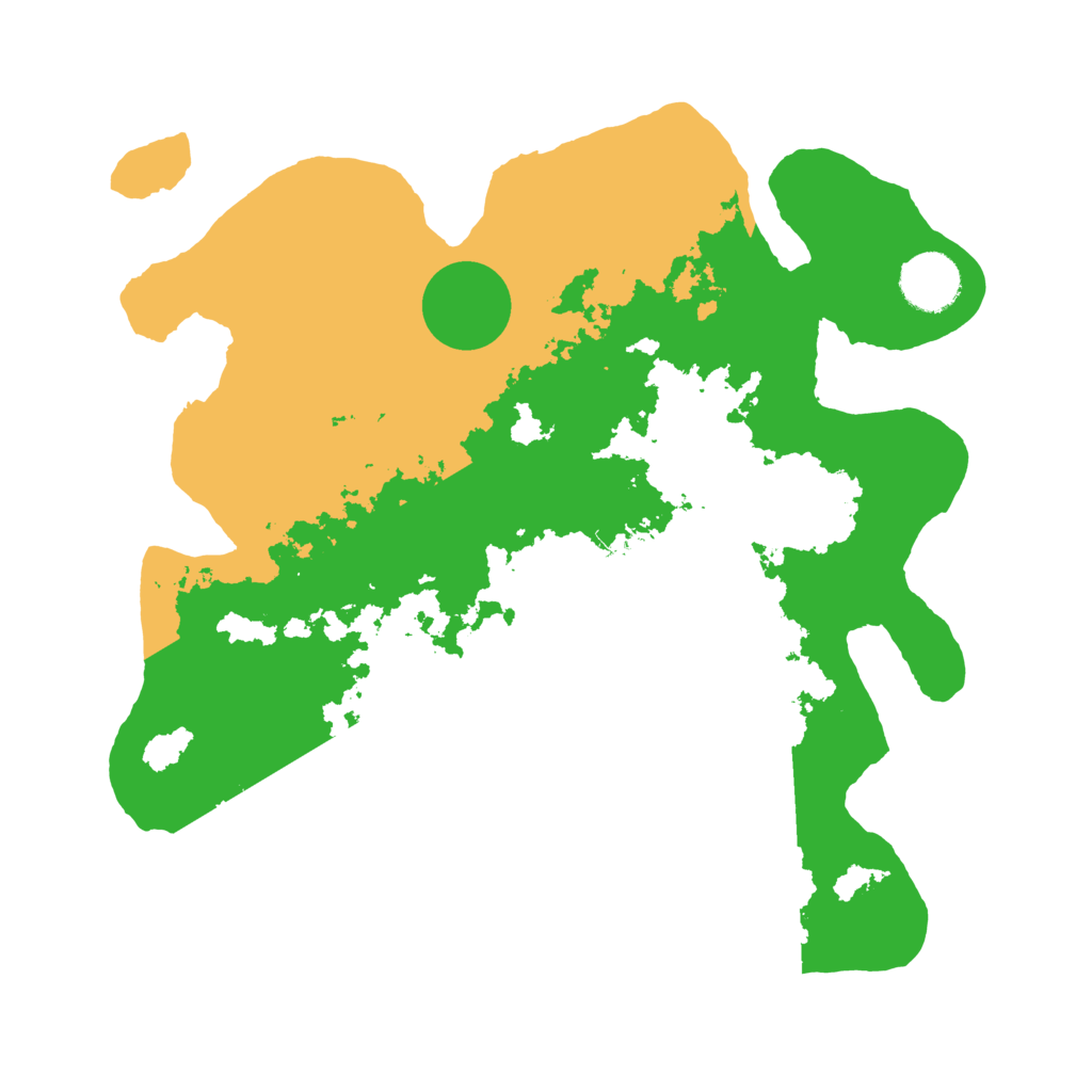 Biome Rust Map: Barren, Size: 3250, Seed: 158445074