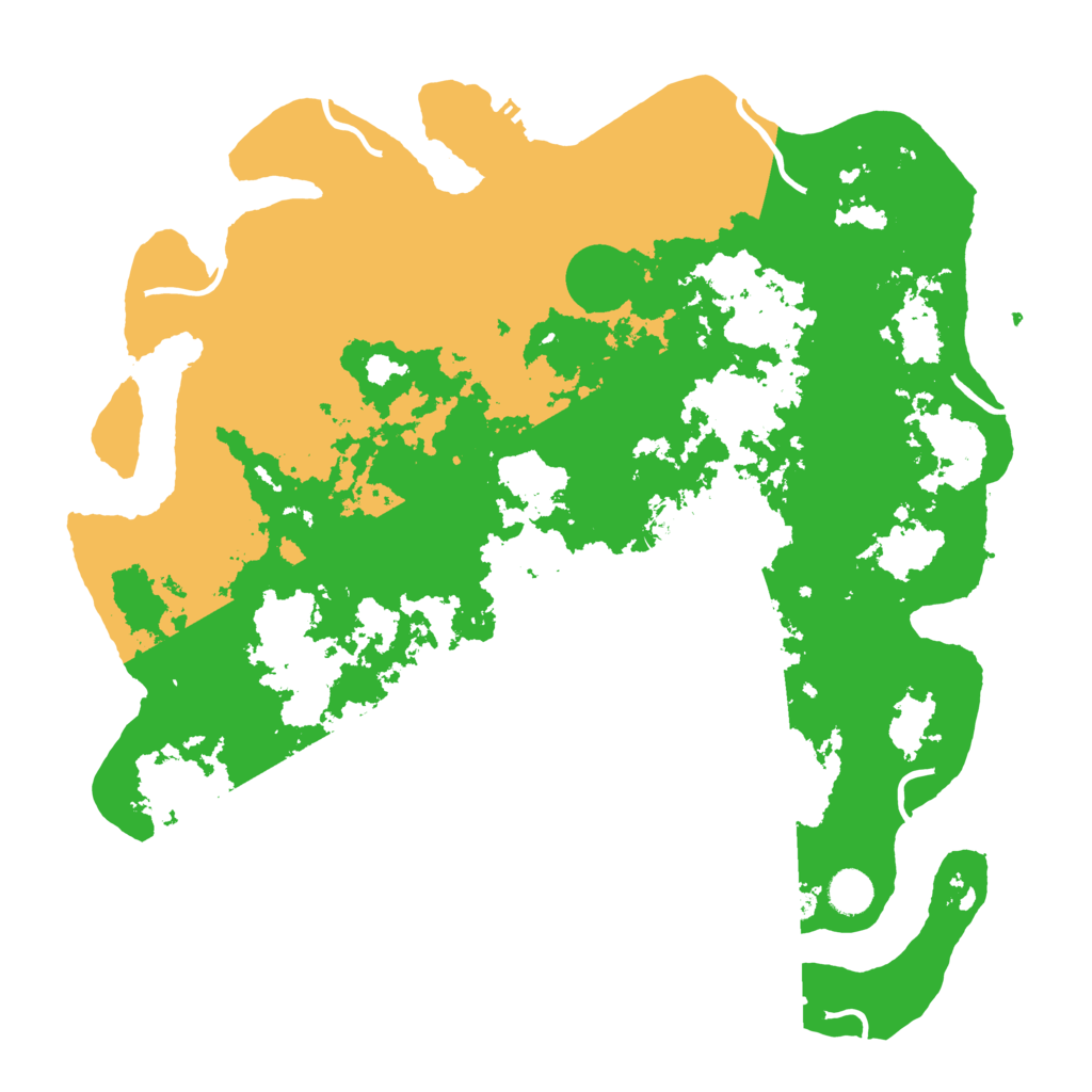 Biome Rust Map: Procedural Map, Size: 4250, Seed: 651824