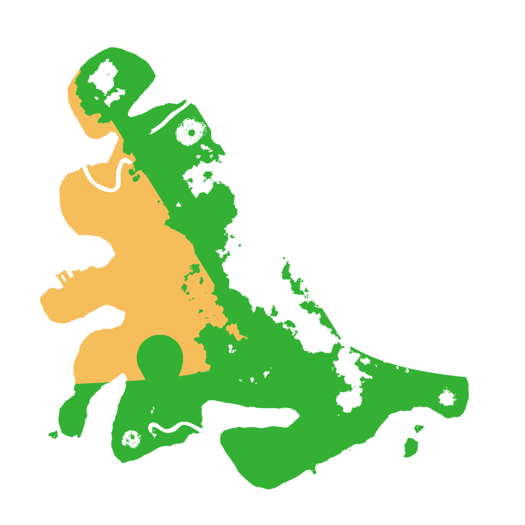 Biome Rust Map: Procedural Map, Size: 3000, Seed: 749869596