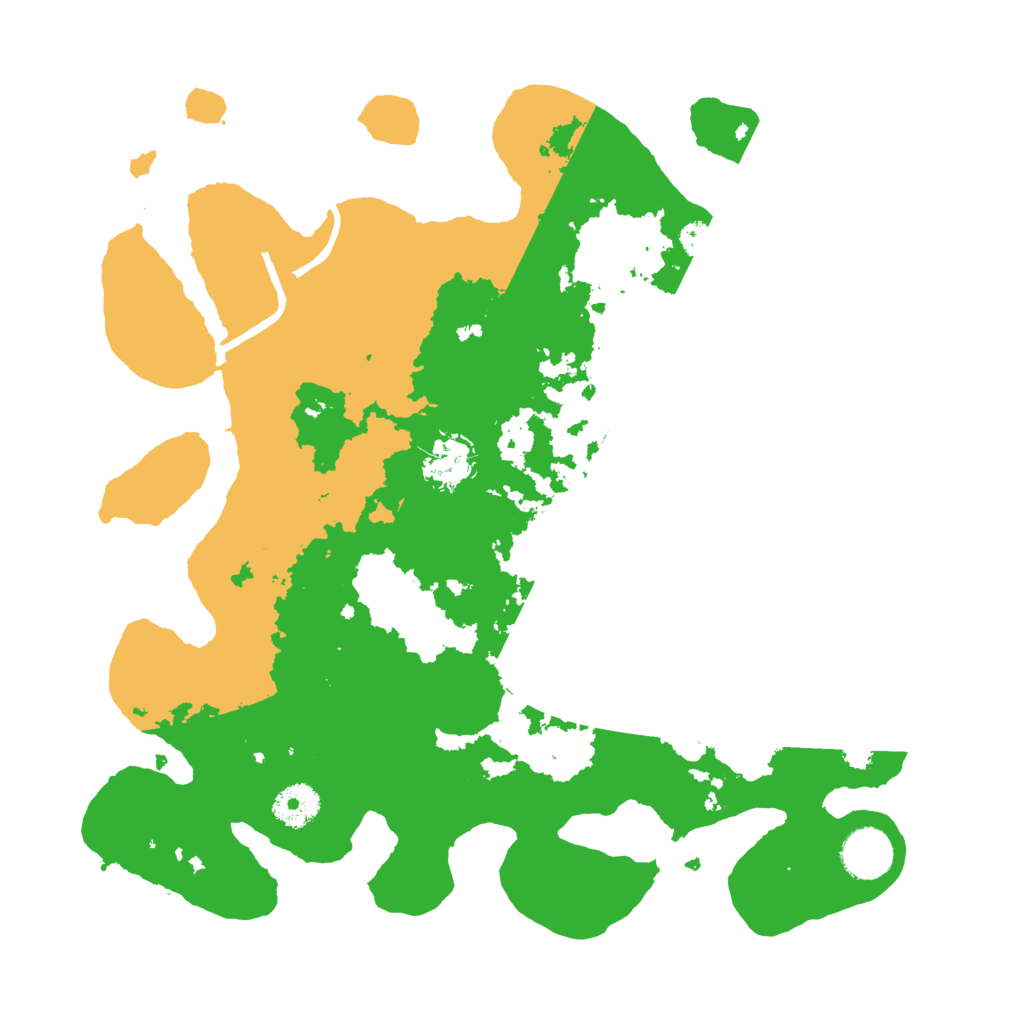 Biome Rust Map: Procedural Map, Size: 3500, Seed: 906869544