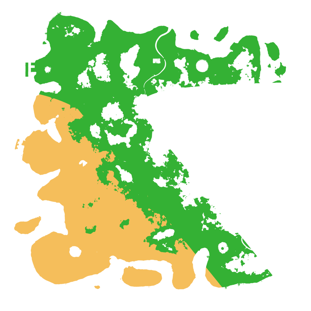 Biome Rust Map: Procedural Map, Size: 4444, Seed: 1337