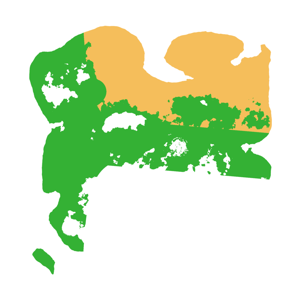 Biome Rust Map: Barren, Size: 3250, Seed: 963671418