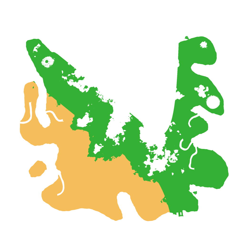 Biome Rust Map: Procedural Map, Size: 3250, Seed: 715027562