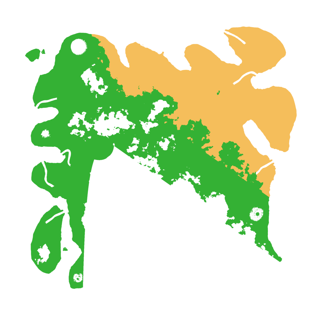 Biome Rust Map: Procedural Map, Size: 3500, Seed: 40270508