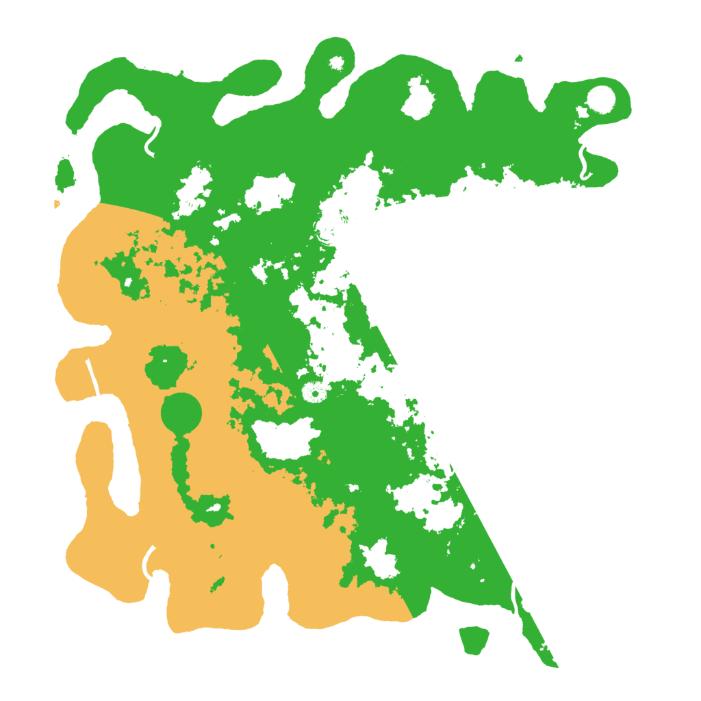 Biome Rust Map: Procedural Map, Size: 4500, Seed: 1845042109