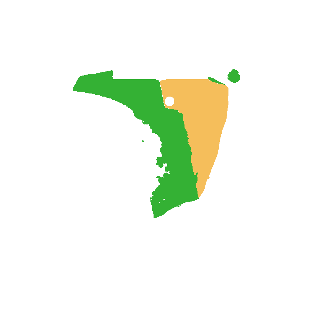Biome Rust Map: Procedural Map, Size: 1000, Seed: 1222
