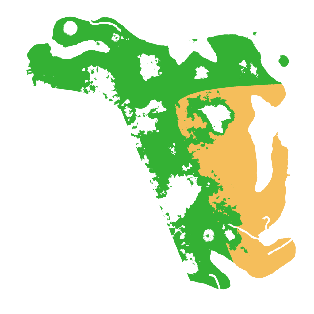 Biome Rust Map: Procedural Map, Size: 4000, Seed: 15814