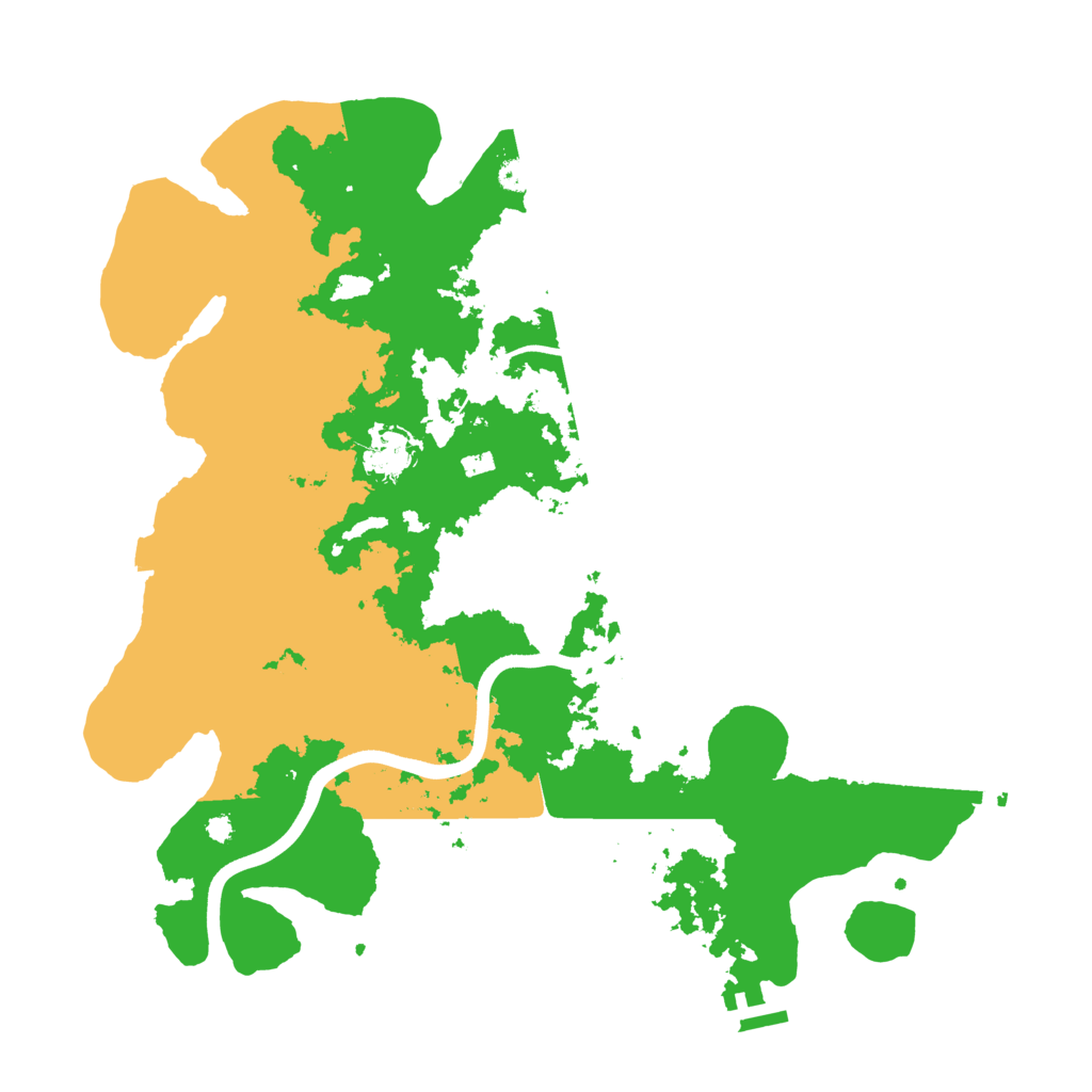Biome Rust Map: Procedural Map, Size: 3750, Seed: 36264375