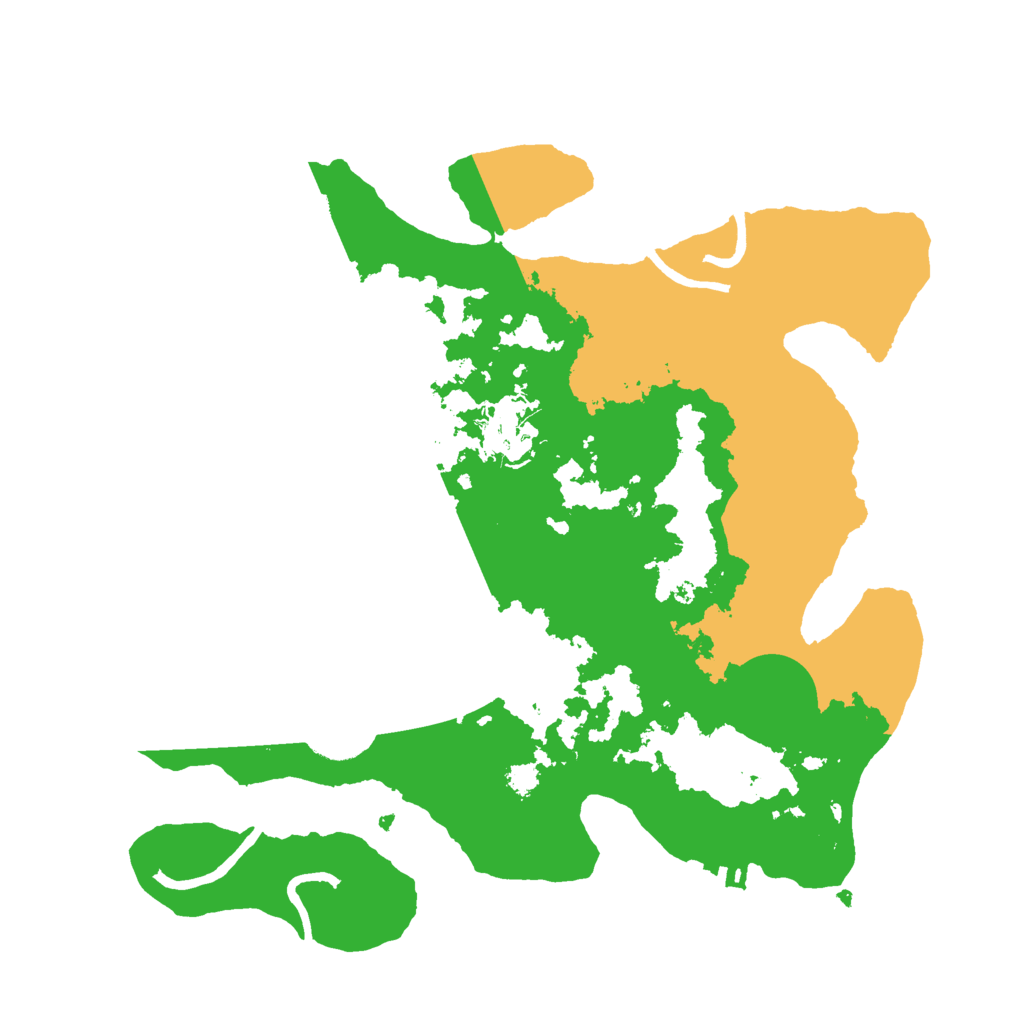 Biome Rust Map: Procedural Map, Size: 3000, Seed: 567306069