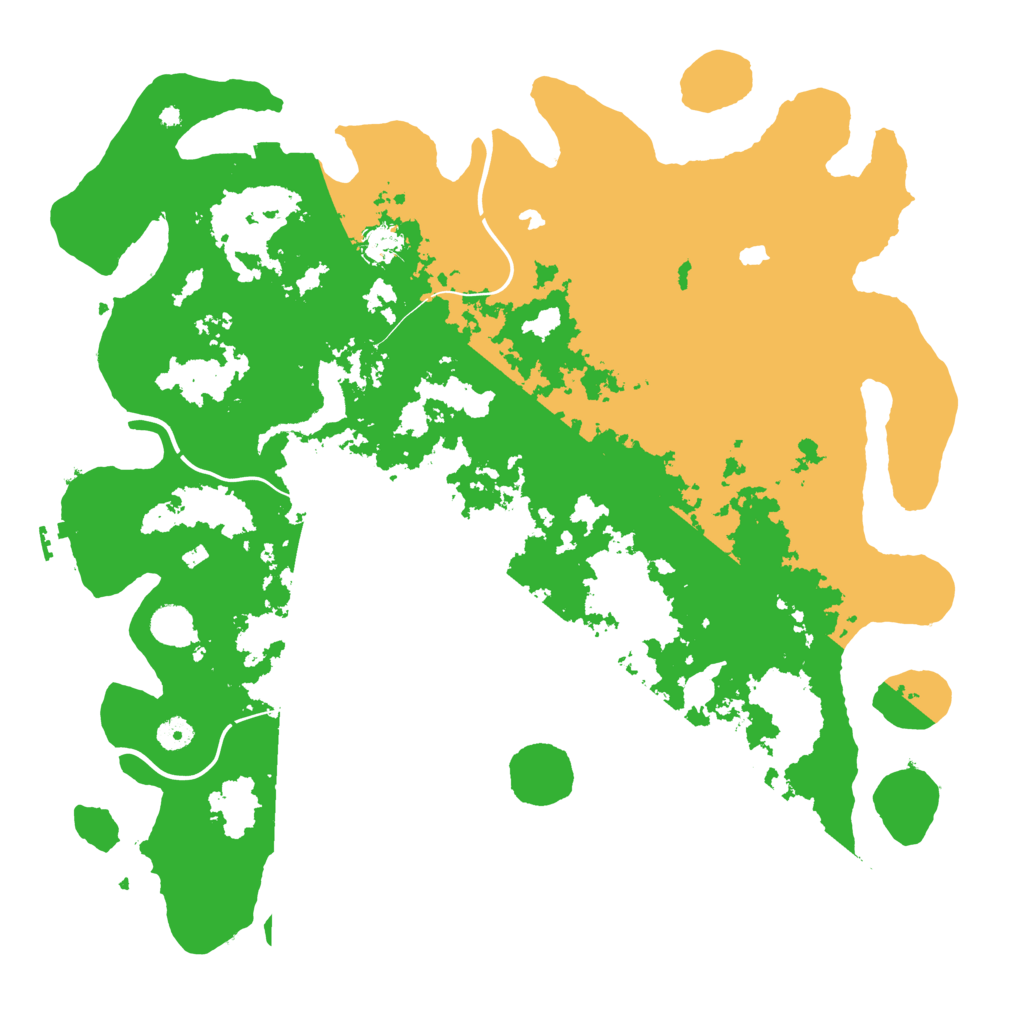 Biome Rust Map: Procedural Map, Size: 4500, Seed: 1577746931