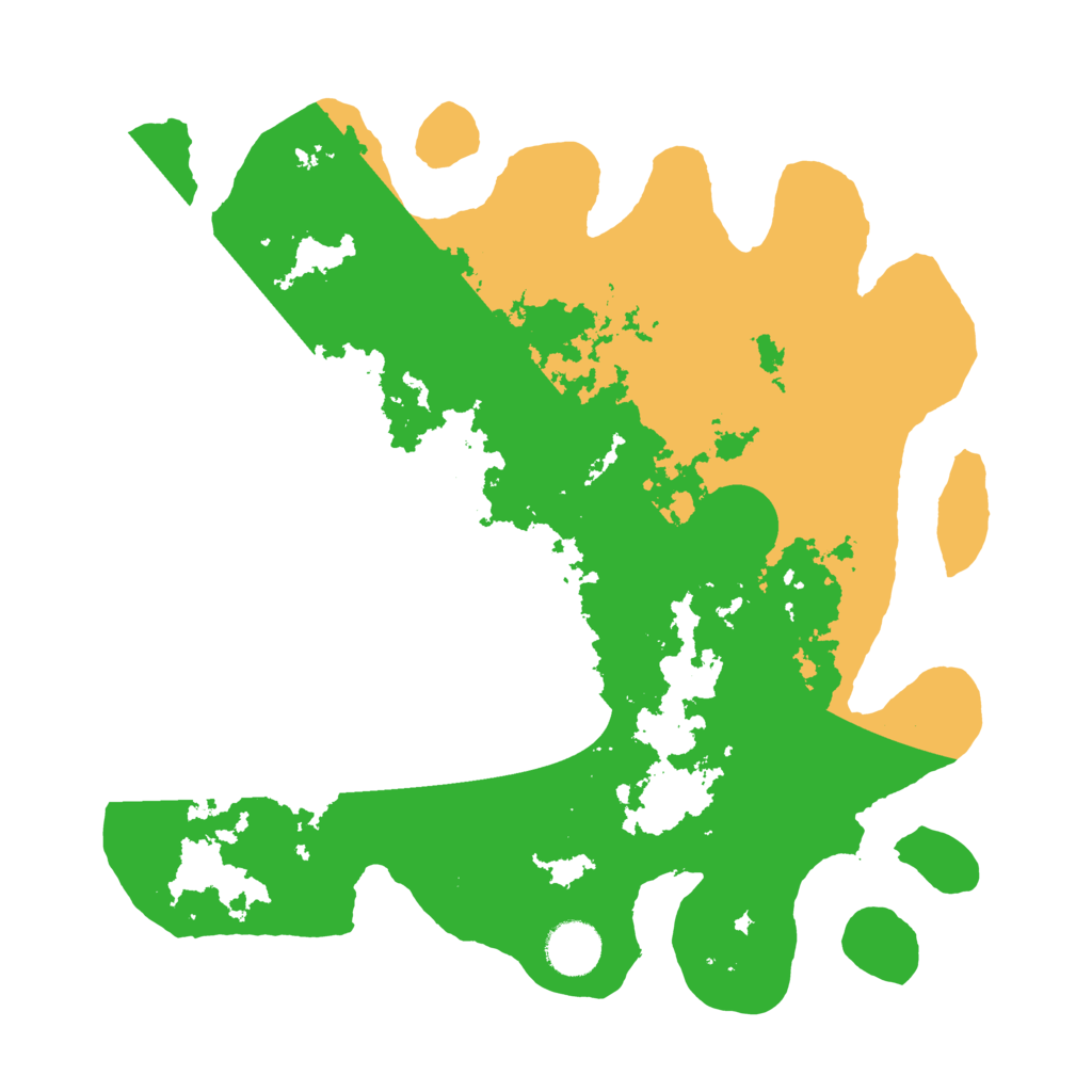 Biome Rust Map: Barren, Size: 3500, Seed: 1220747062