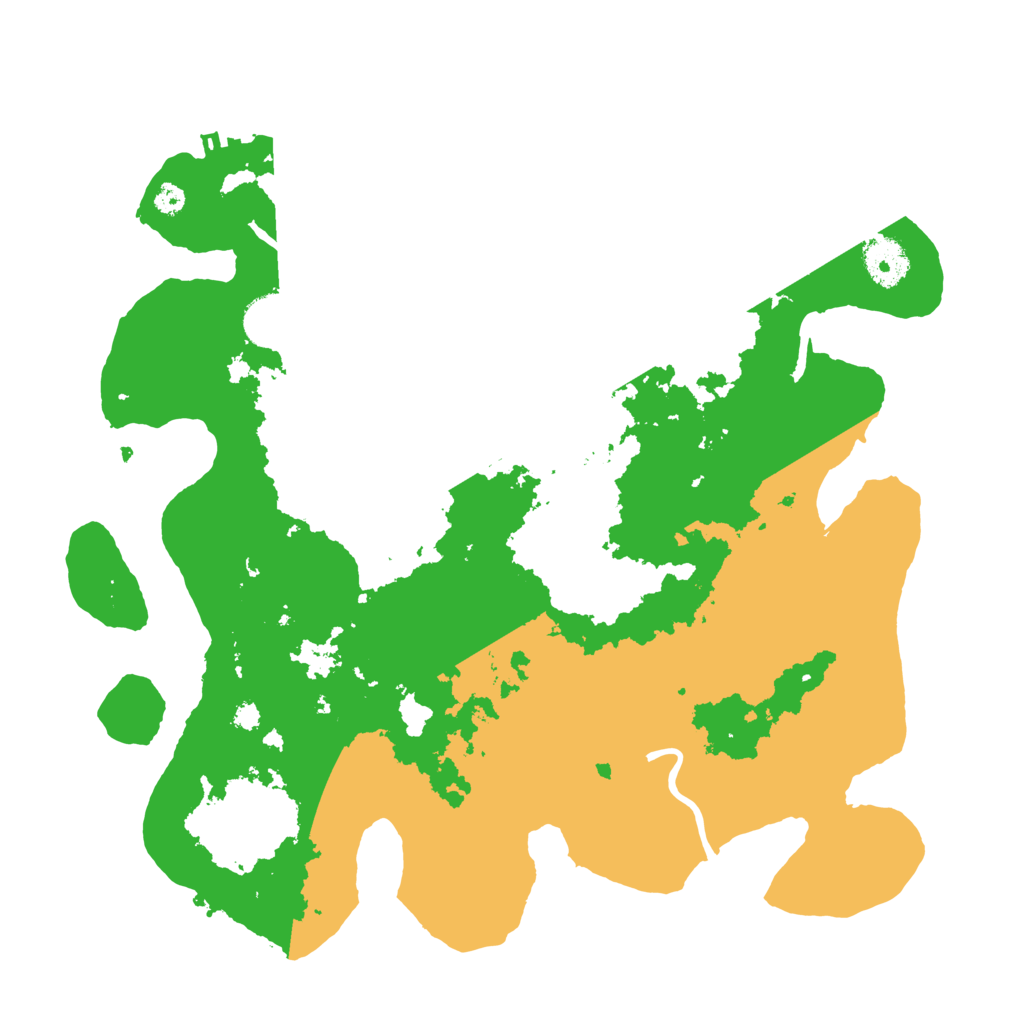 Biome Rust Map: Procedural Map, Size: 3500, Seed: 577835405