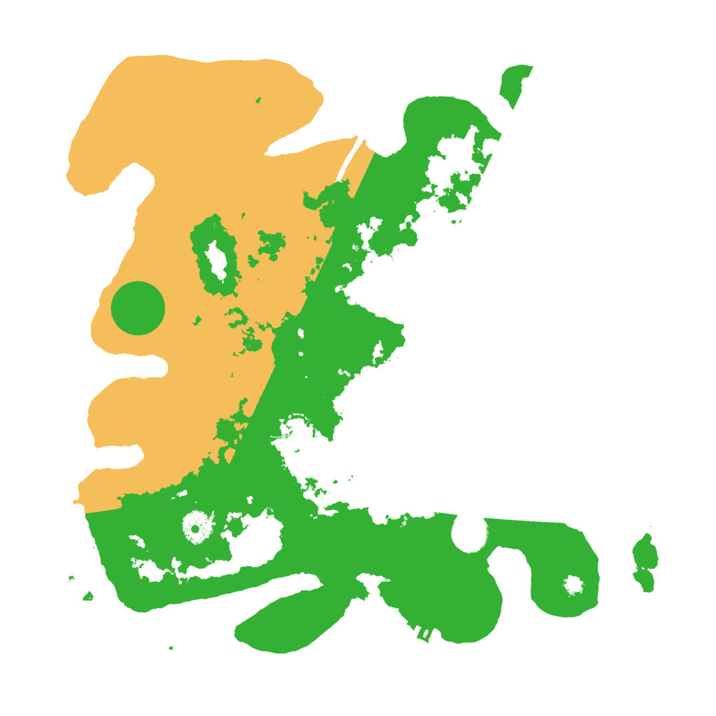 Biome Rust Map: Procedural Map, Size: 3500, Seed: 77653312