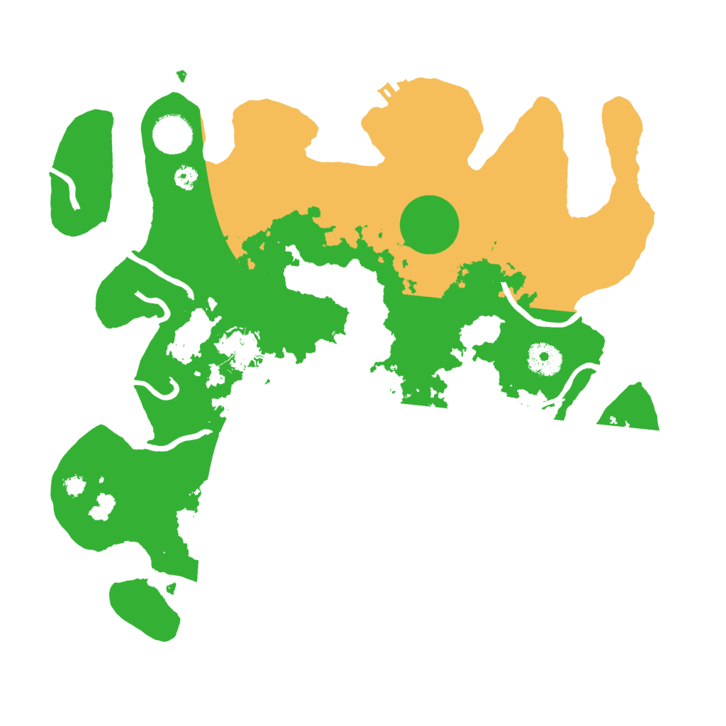 Biome Rust Map: Procedural Map, Size: 3250, Seed: 1492118440