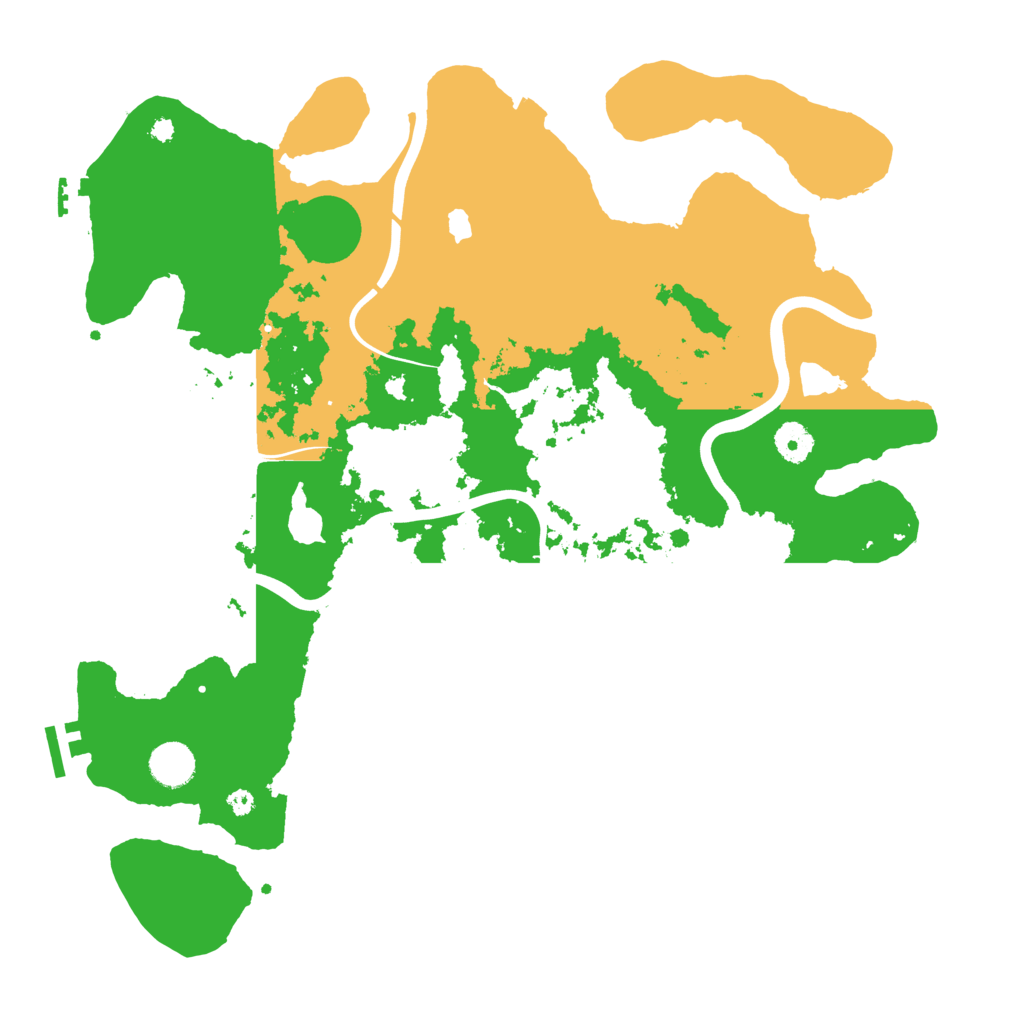 Biome Rust Map: Procedural Map, Size: 4000, Seed: 9272621