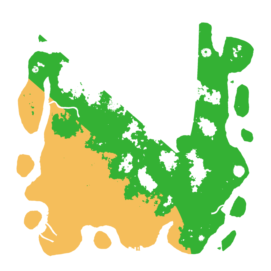 Biome Rust Map: Procedural Map, Size: 4250, Seed: 299556362