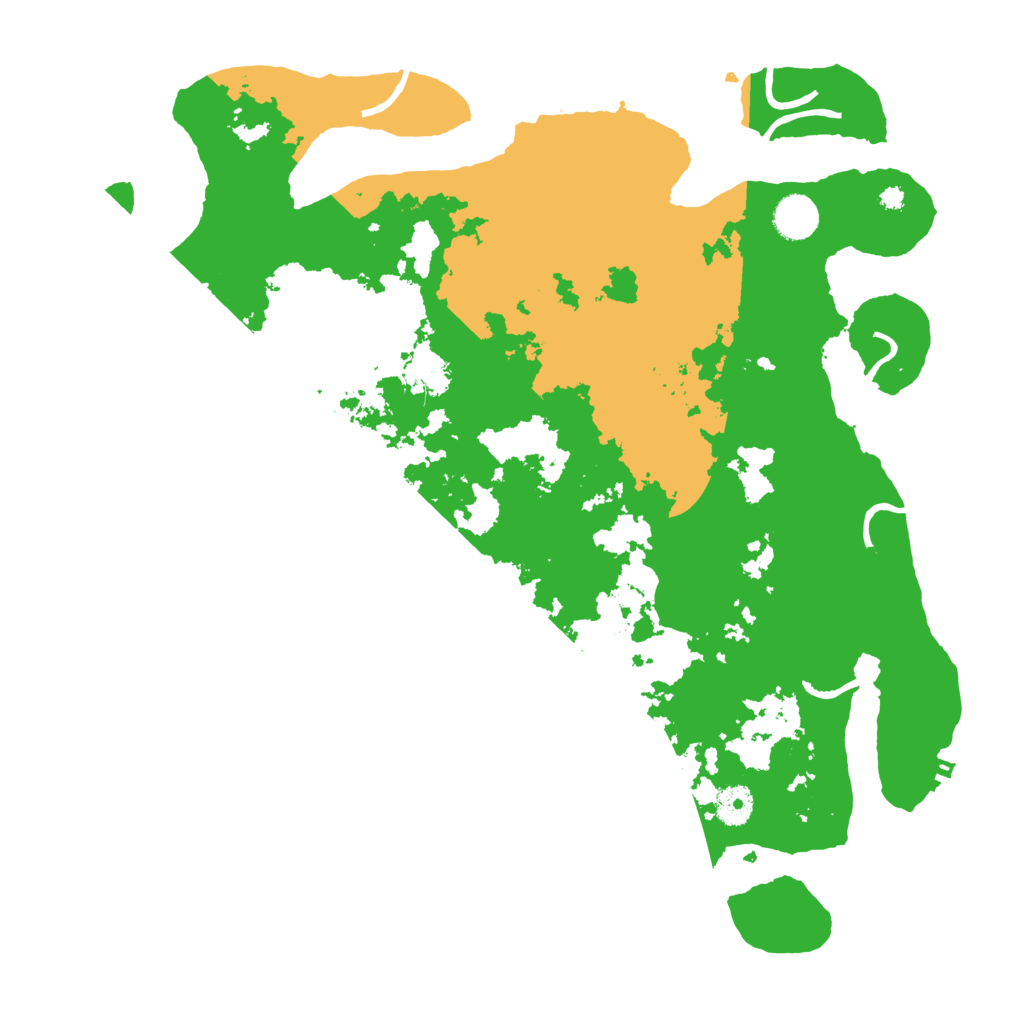 Biome Rust Map: Procedural Map, Size: 4000, Seed: 712750124
