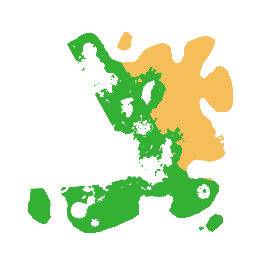 Biome Rust Map: Procedural Map, Size: 2800, Seed: 533057235