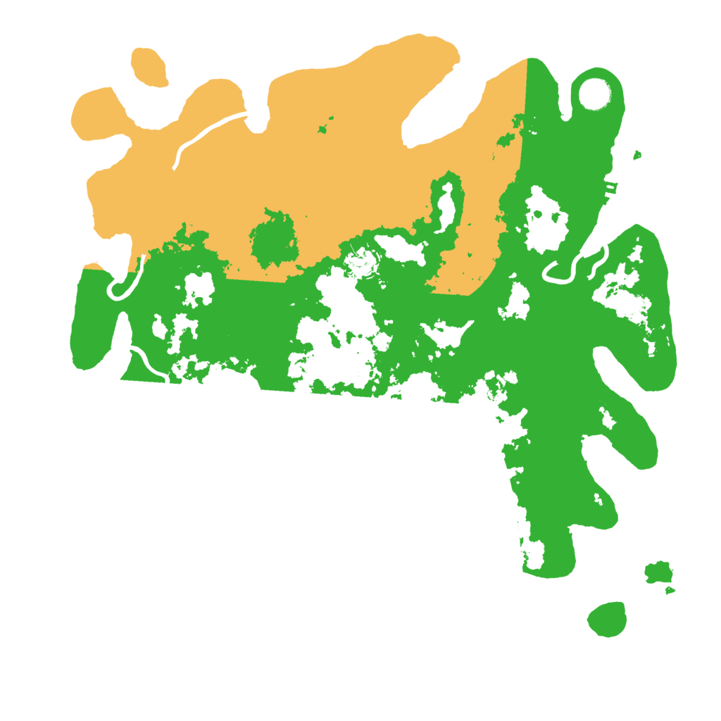 Biome Rust Map: Procedural Map, Size: 4000, Seed: 31472