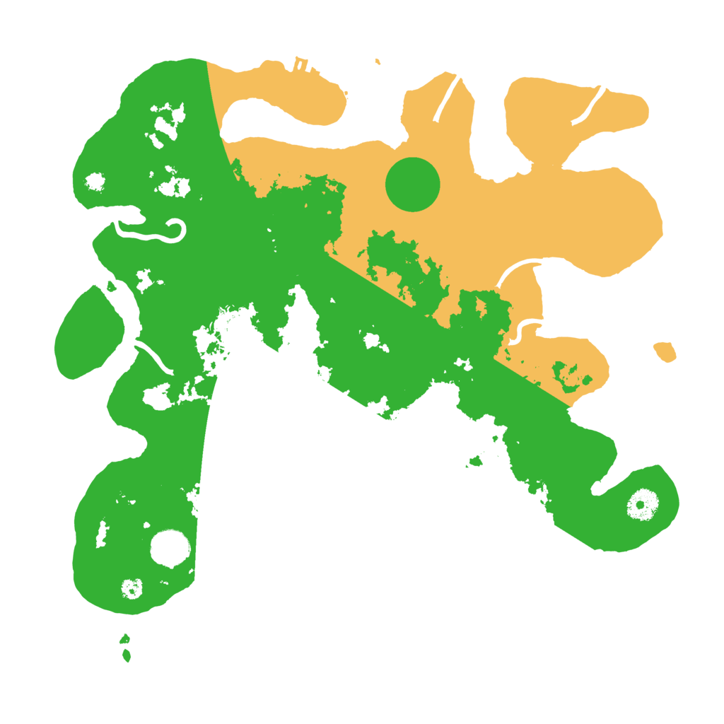 Biome Rust Map: Procedural Map, Size: 3500, Seed: 2931350