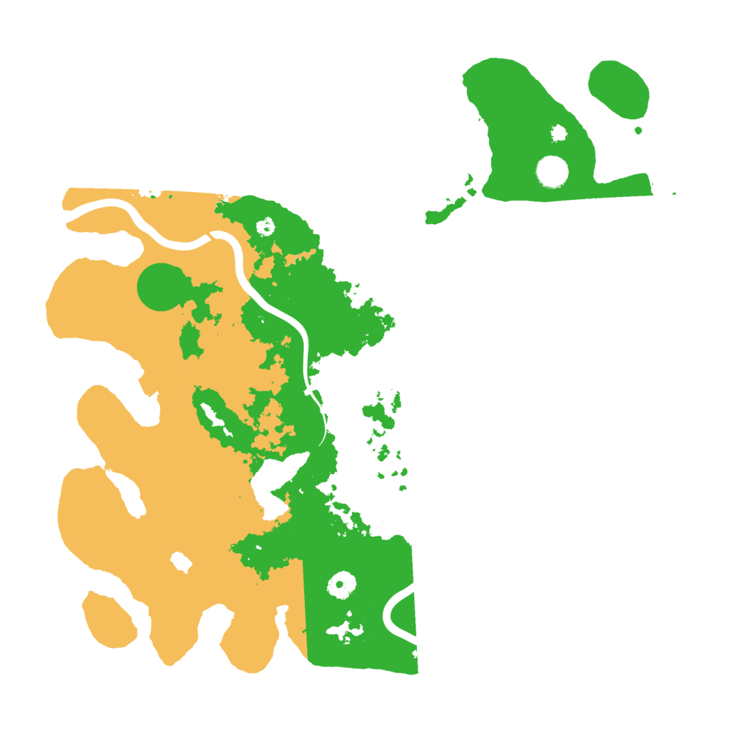 Biome Rust Map: Procedural Map, Size: 4000, Seed: 727311