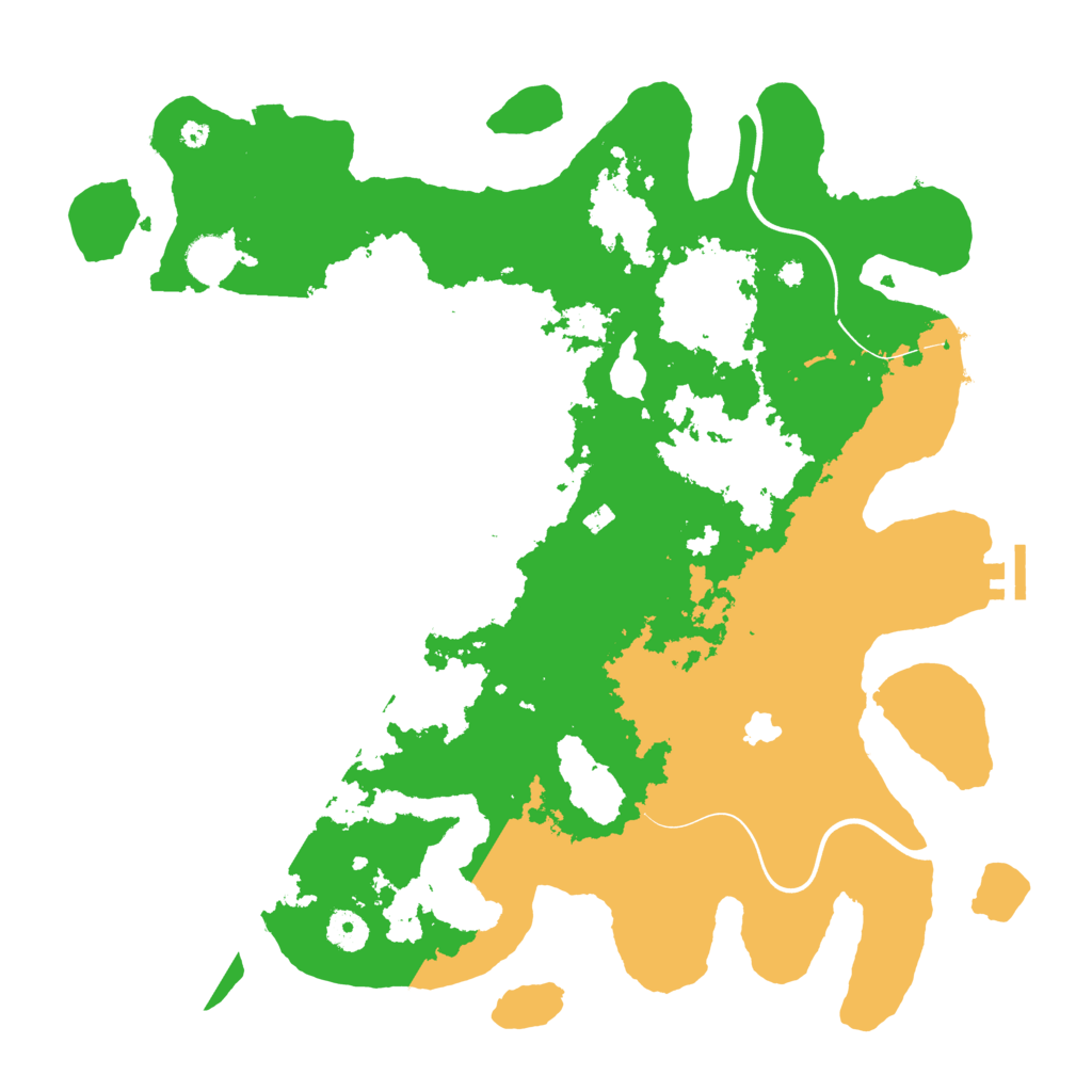 Biome Rust Map: Procedural Map, Size: 4000, Seed: 665696213