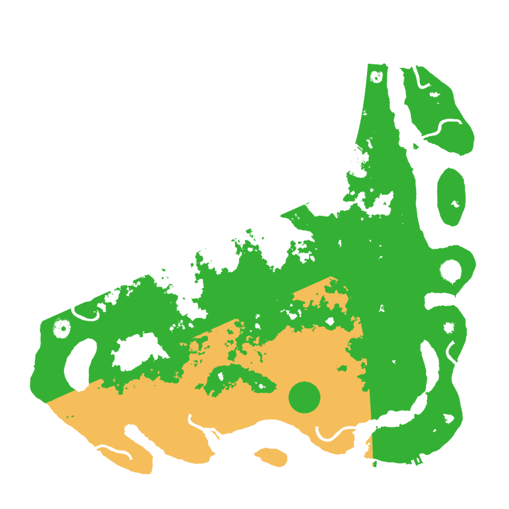 Biome Rust Map: Procedural Map, Size: 4250, Seed: 1257580673