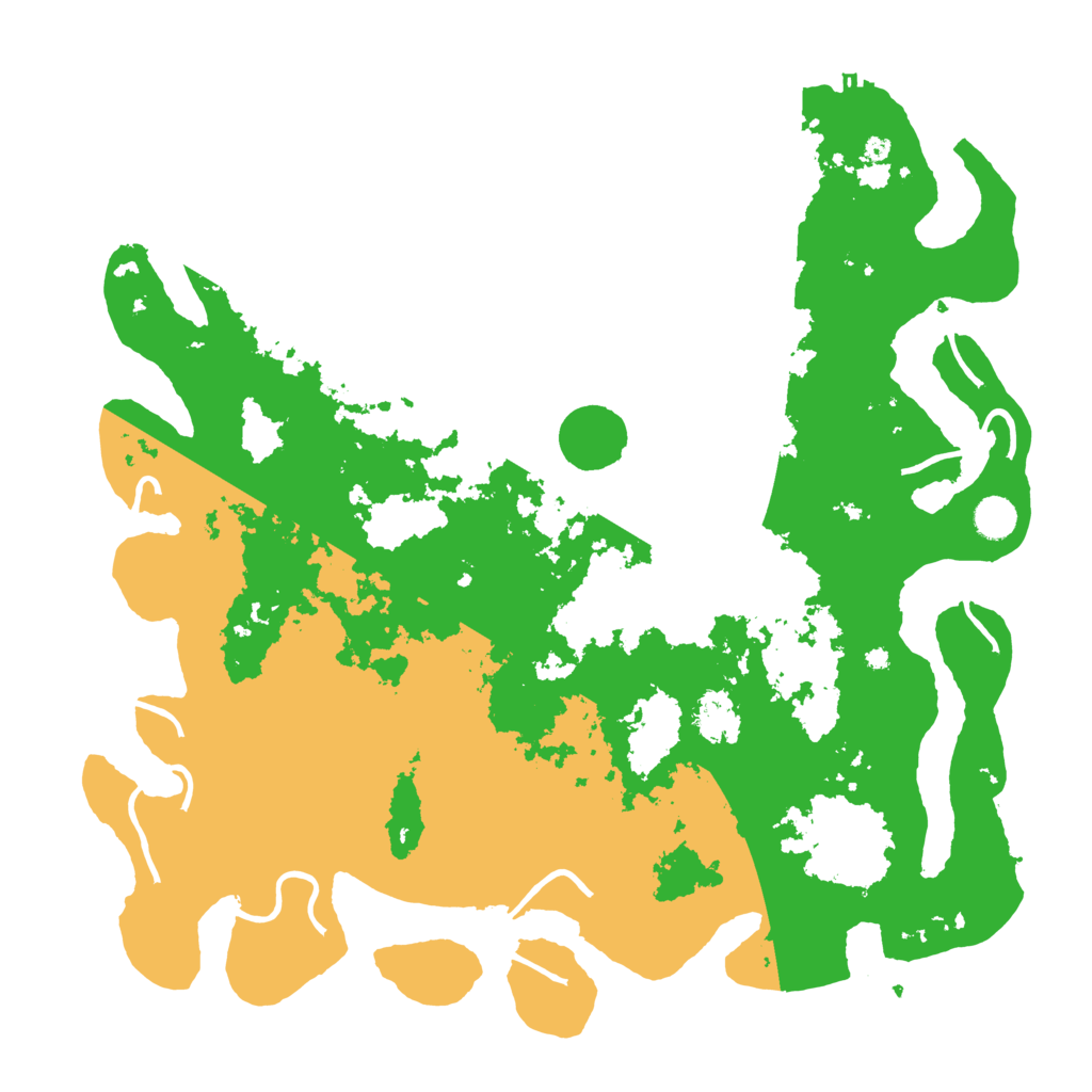 Biome Rust Map: Procedural Map, Size: 4500, Seed: 1780