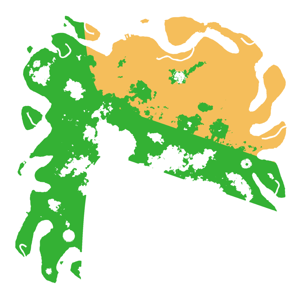 Biome Rust Map: Procedural Map, Size: 4500, Seed: 1563033488