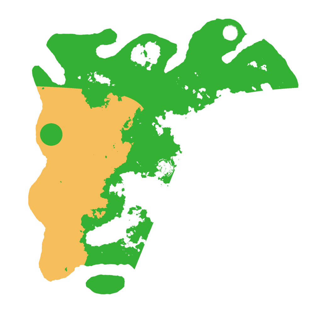 Biome Rust Map: Barren, Size: 3800, Seed: 369555408