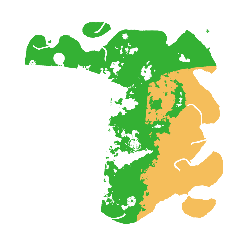 Biome Rust Map: Procedural Map, Size: 3750, Seed: 1625065856