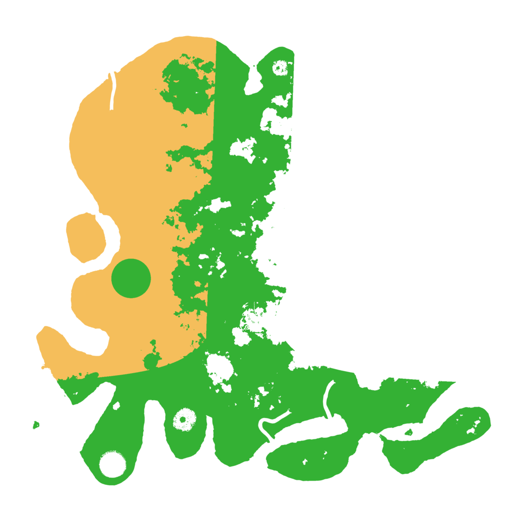 Biome Rust Map: Procedural Map, Size: 3500, Seed: 8443468