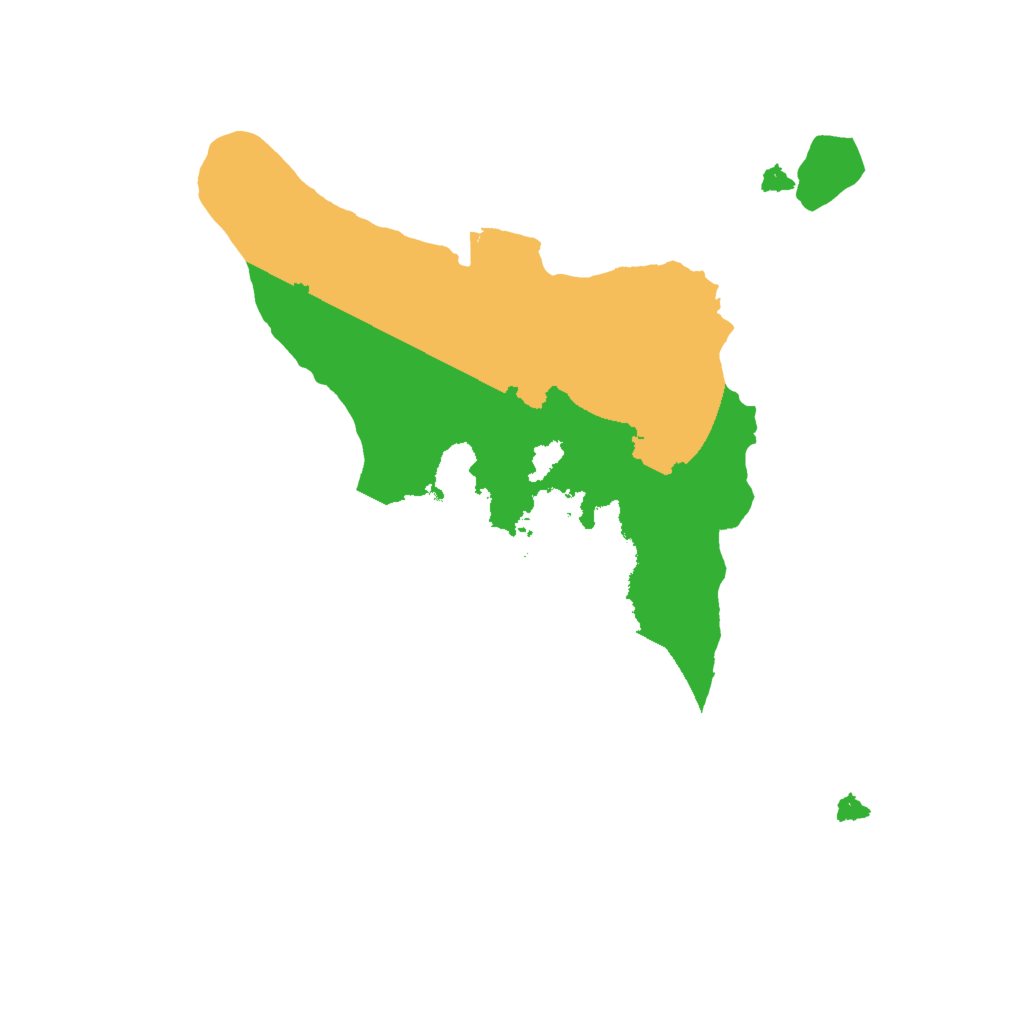 Biome Rust Map: Procedural Map, Size: 1690, Seed: 3