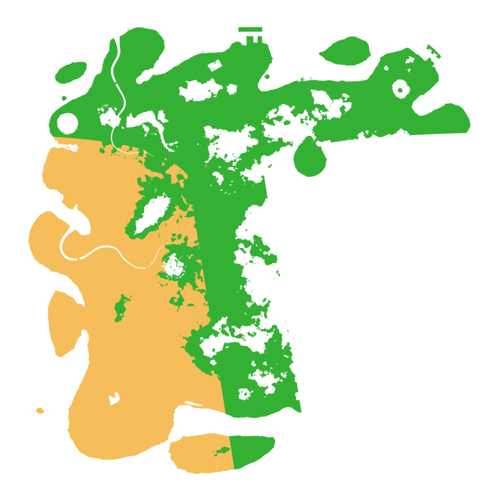 Biome Rust Map: Procedural Map, Size: 4250, Seed: 77232342