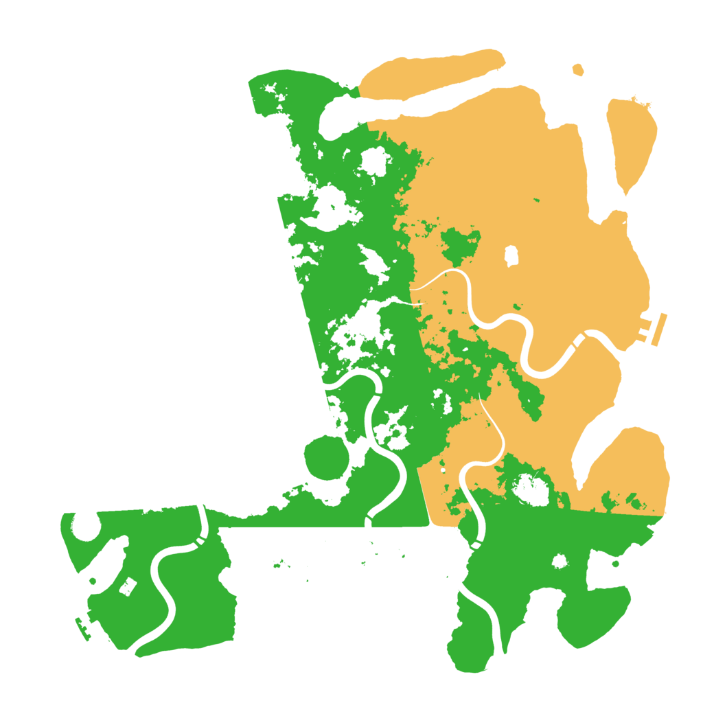 Biome Rust Map: Procedural Map, Size: 4250, Seed: 477
