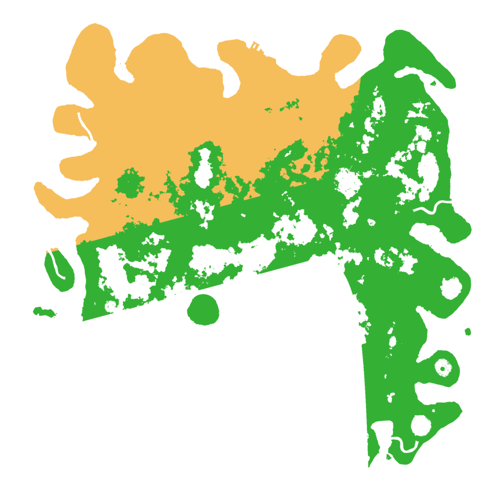 Biome Rust Map: Procedural Map, Size: 4500, Seed: 205153094