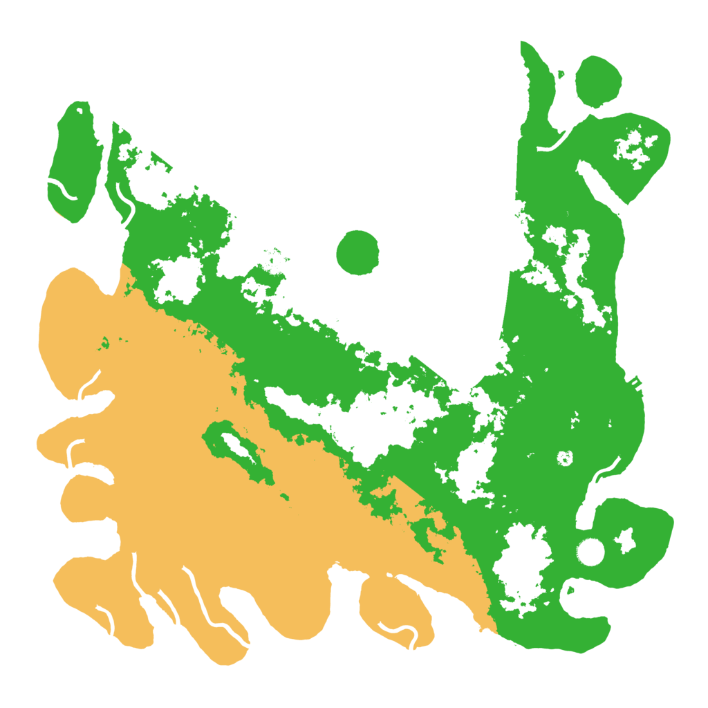 Biome Rust Map: Procedural Map, Size: 4500, Seed: 3452670