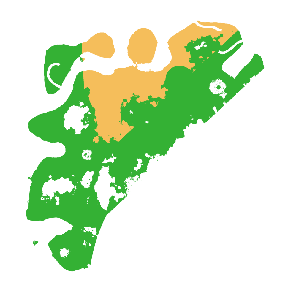 Biome Rust Map: Procedural Map, Size: 3000, Seed: 239