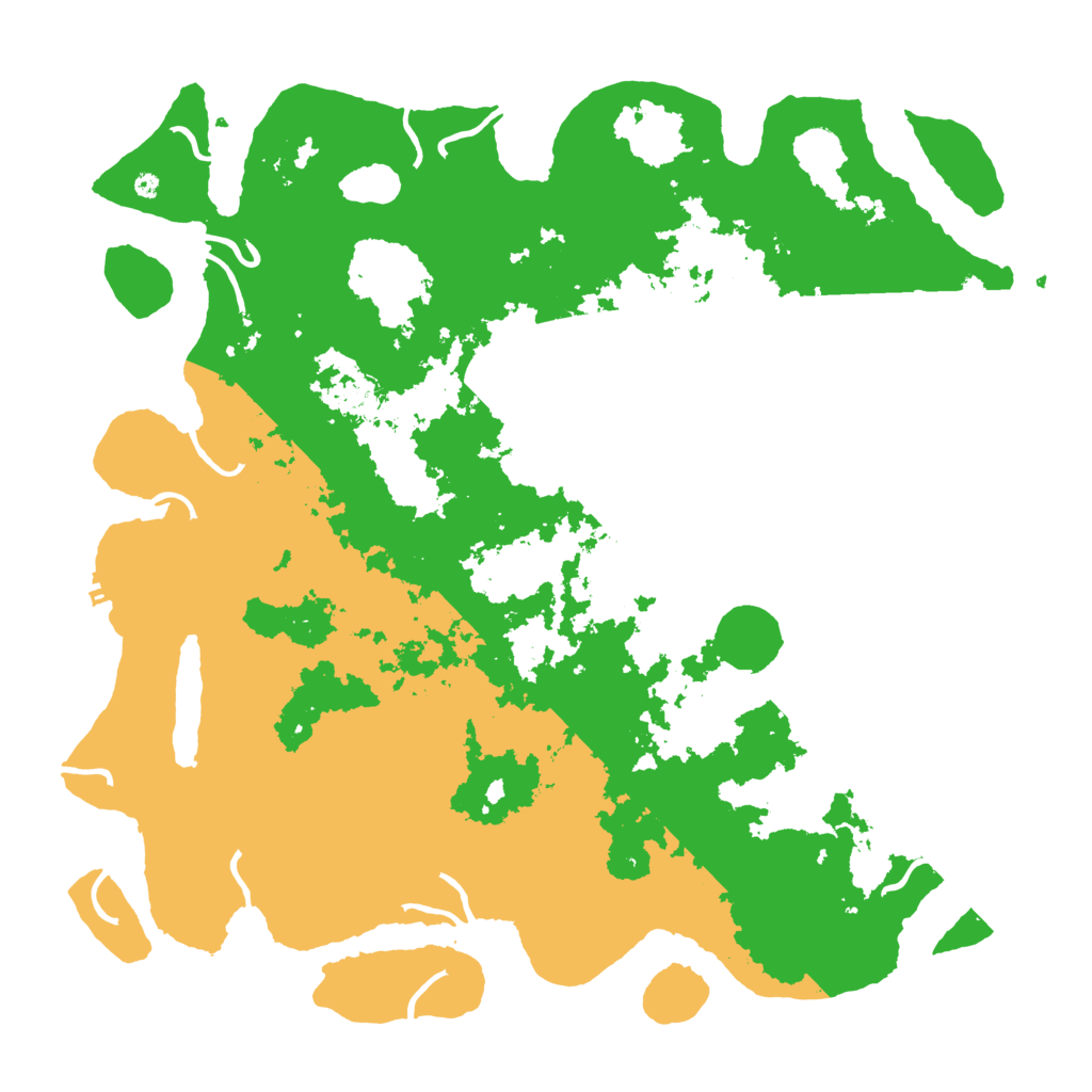 Biome Rust Map: Procedural Map, Size: 4500, Seed: 996824