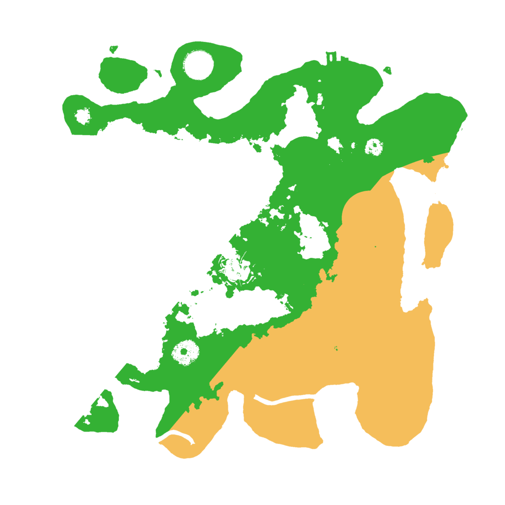 Biome Rust Map: Procedural Map, Size: 3000, Seed: 692236054