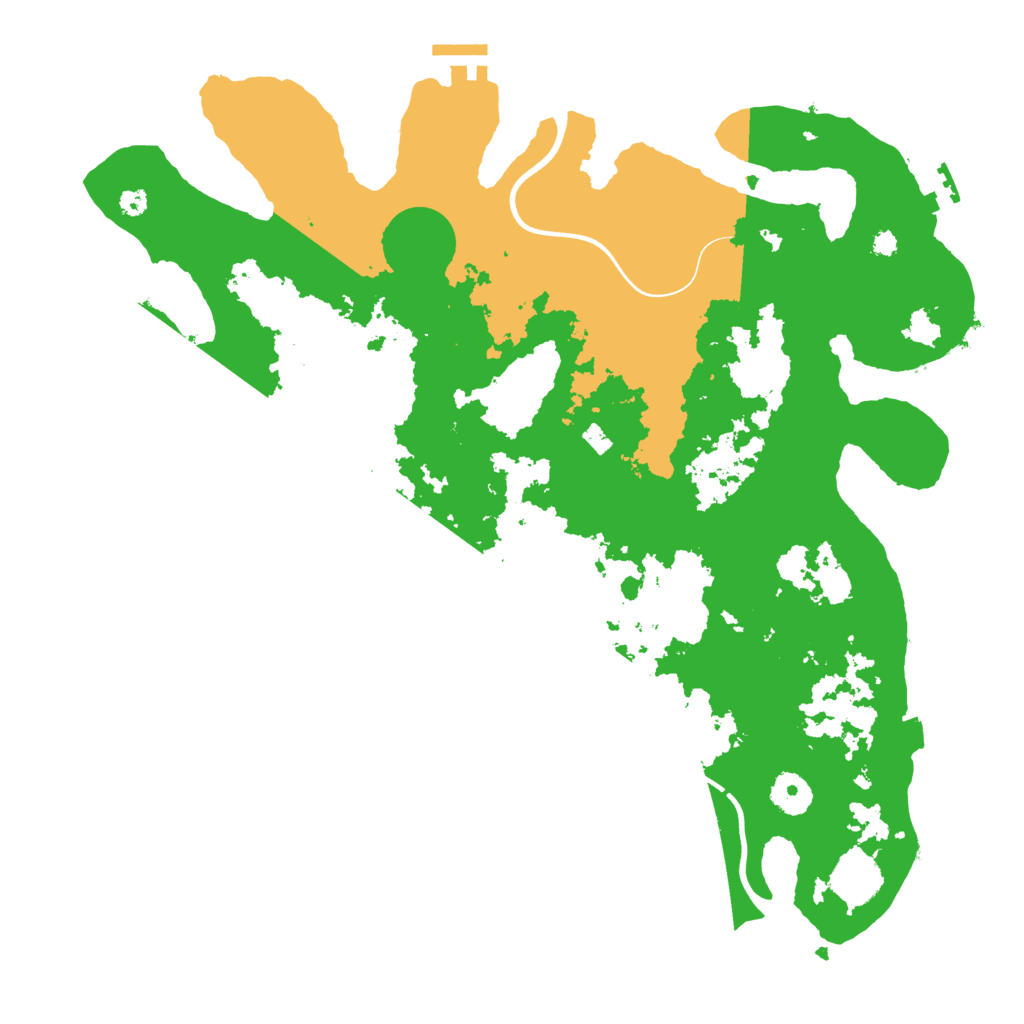 Biome Rust Map: Procedural Map, Size: 3750, Seed: 17229307
