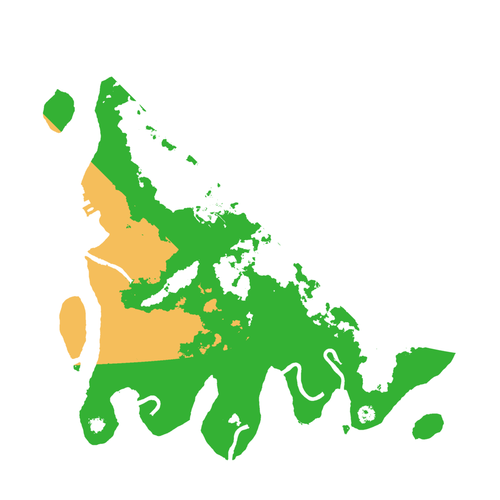 Biome Rust Map: Procedural Map, Size: 3000, Seed: 1892652306