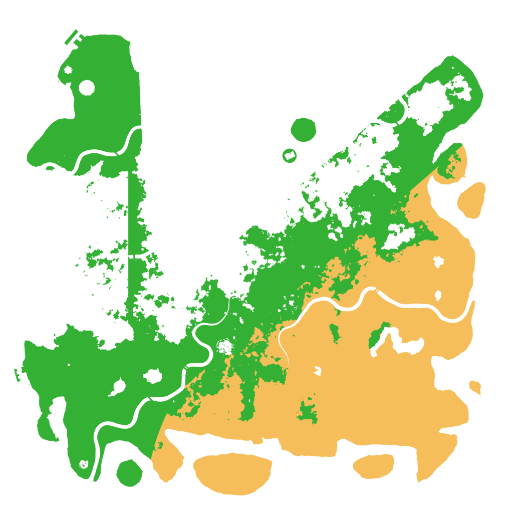 Biome Rust Map: Procedural Map, Size: 5780, Seed: 1236954444